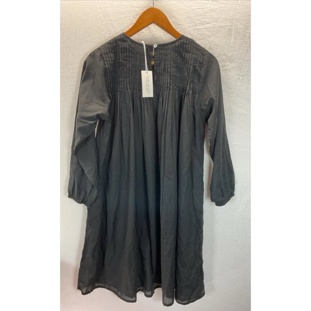 LAUDE the Label Juliette mini Dress In Black Women’s Size S Flowy organic cotton - Picture 3 of 11